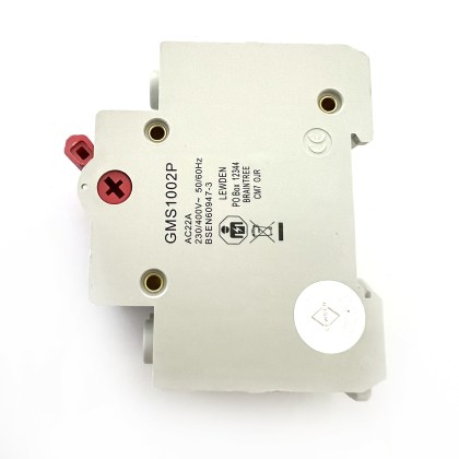 Lewden Control Gear CGD GMS1002P 100A 100 Amp 2 Double Pole Isolator Main Switch Disconnector